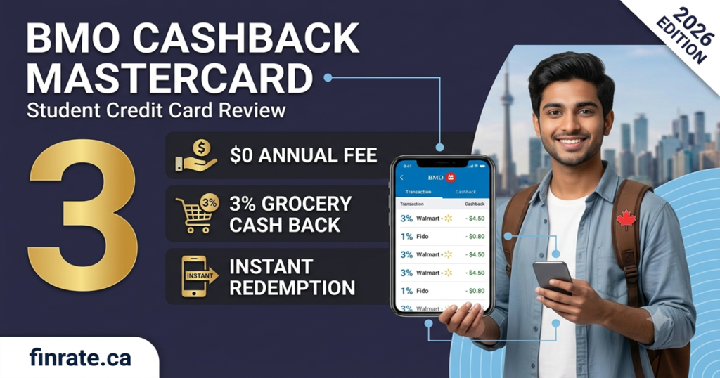 BMO CashBack Mastercard for Students Review (2026 Guide)