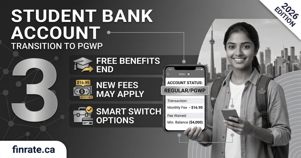 What Happens to Your Free Student Bank Account When You Get a PGWP